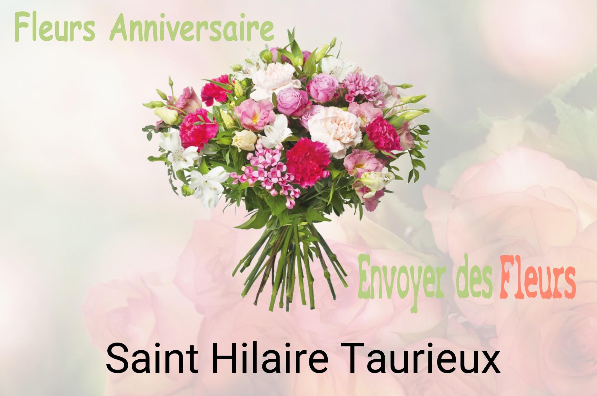 Bouquet de fleurs d’anniversaire livré à Saint-Hilaire-Taurieux