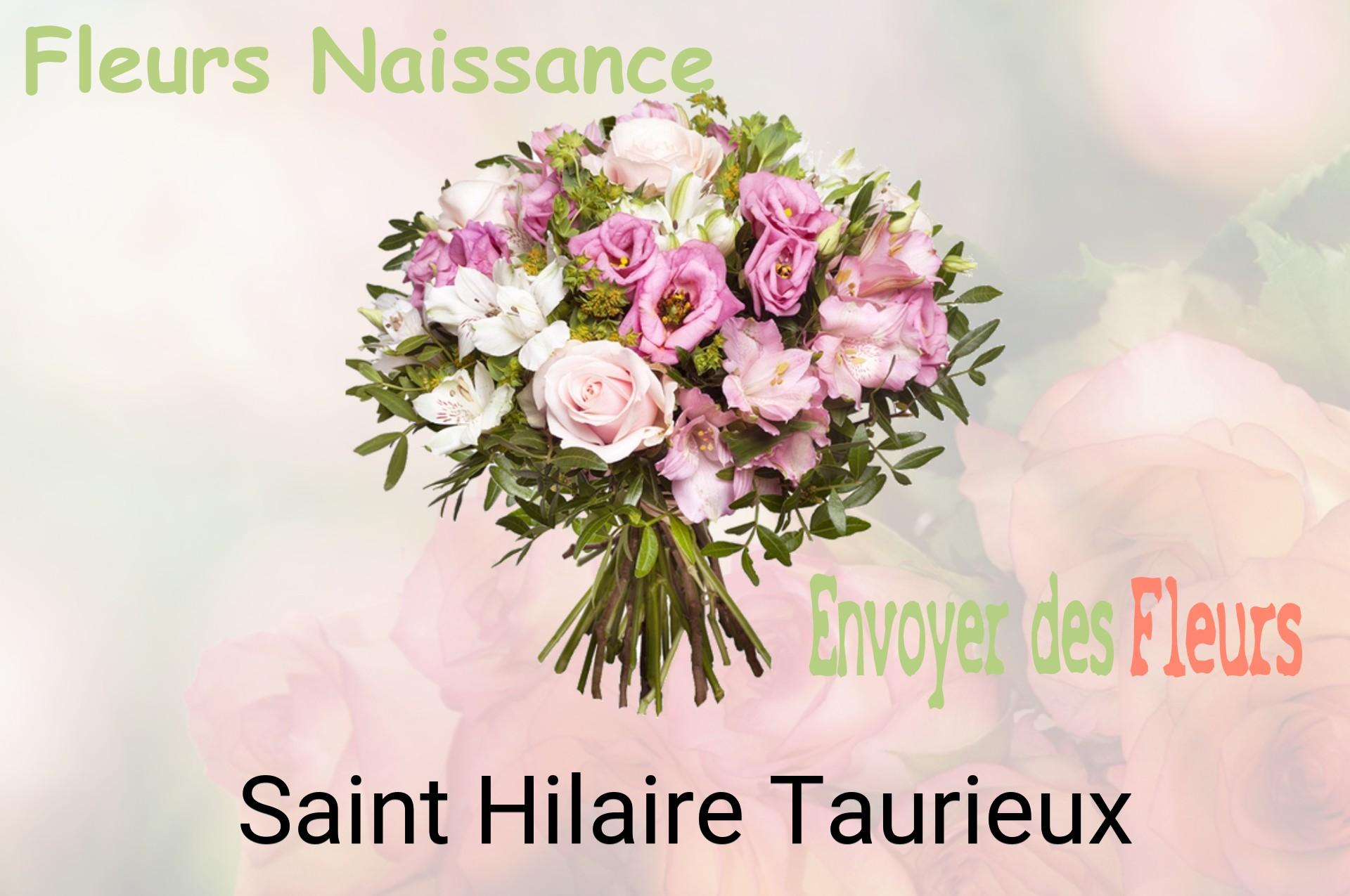 Bouquet de fleurs de naissance livré à Saint-Hilaire-Taurieux